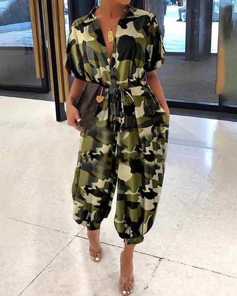 Camouflage Jumpsuit