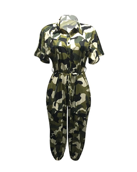 Camouflage Jumpsuit