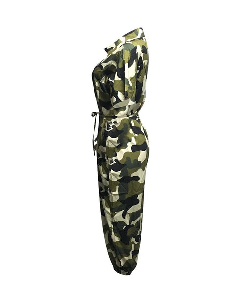 Camouflage Jumpsuit